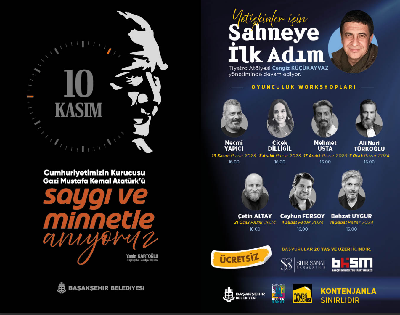 Başakşehir Belediyesi - Oyunculuk Workshopları